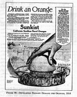 Sunkist advertisement