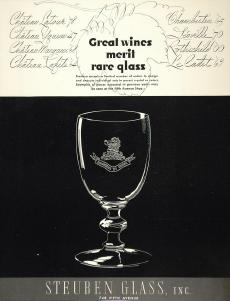 Steuben Glass Ad 