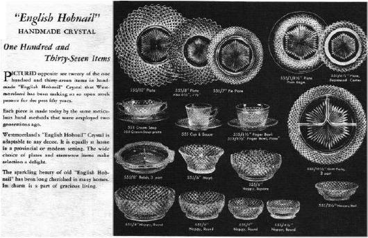 English Hobnail Ad