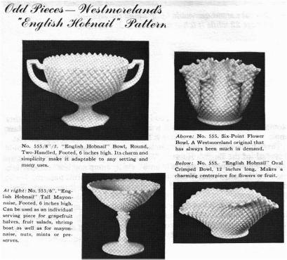 English Hobnail Ad