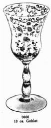 Chantilly 3600 goblet